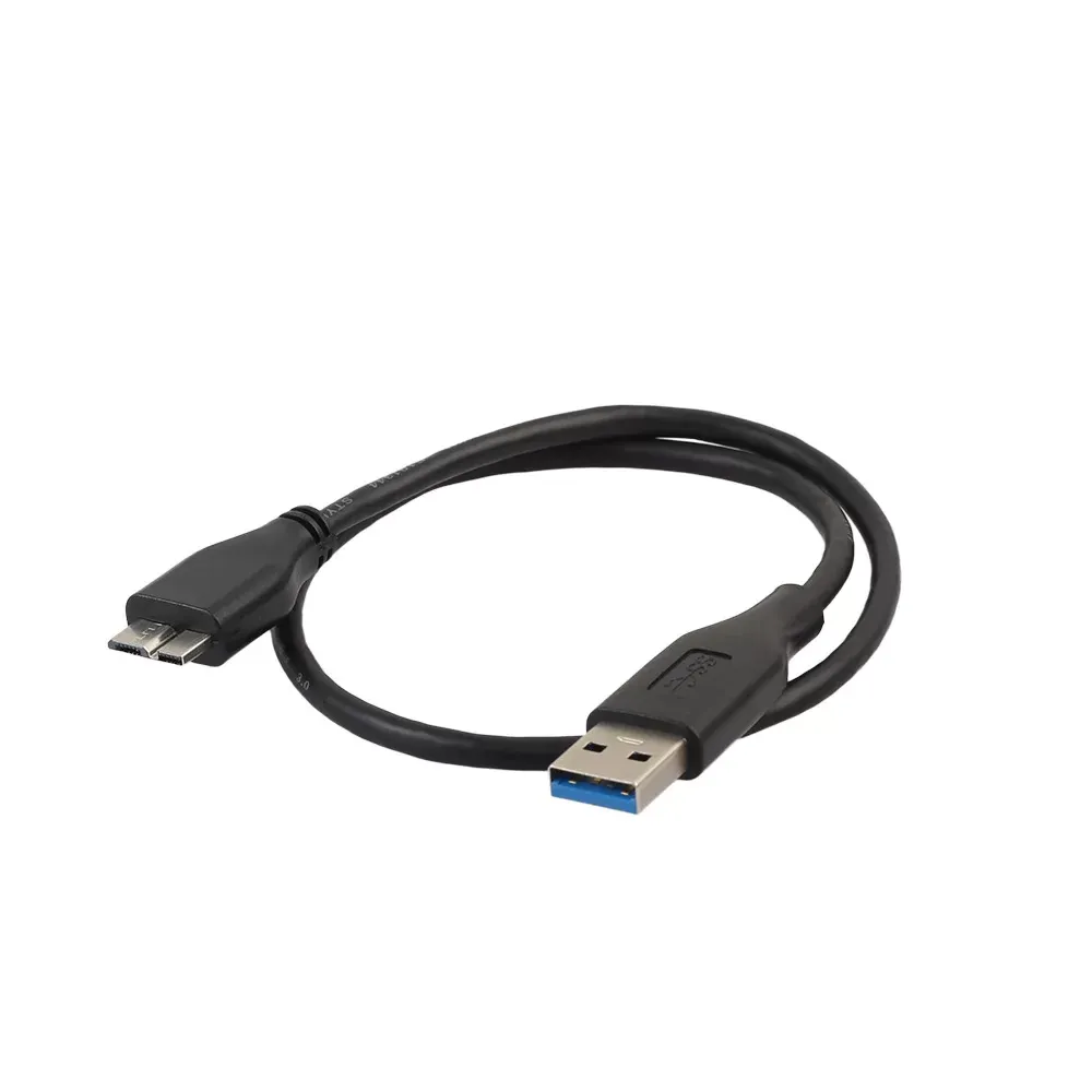 Super Speed USB 3.0 Male A to Micro B Cable For External Hard Drive Disk HDD 45cm