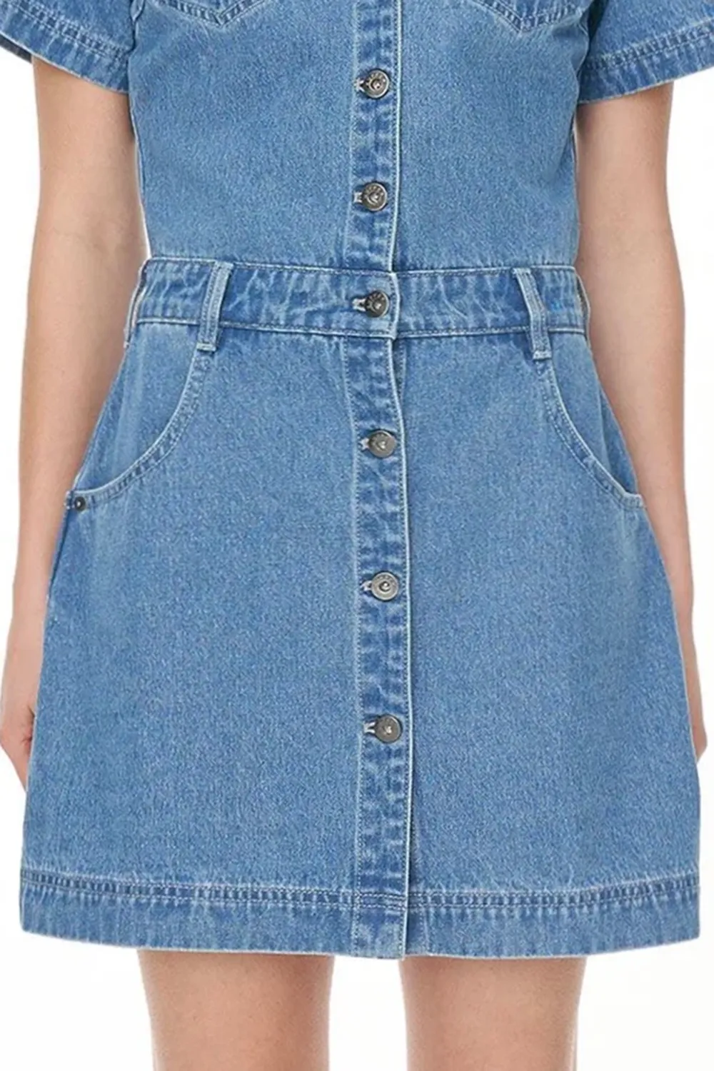 Denim Blue Rider Mini Dress