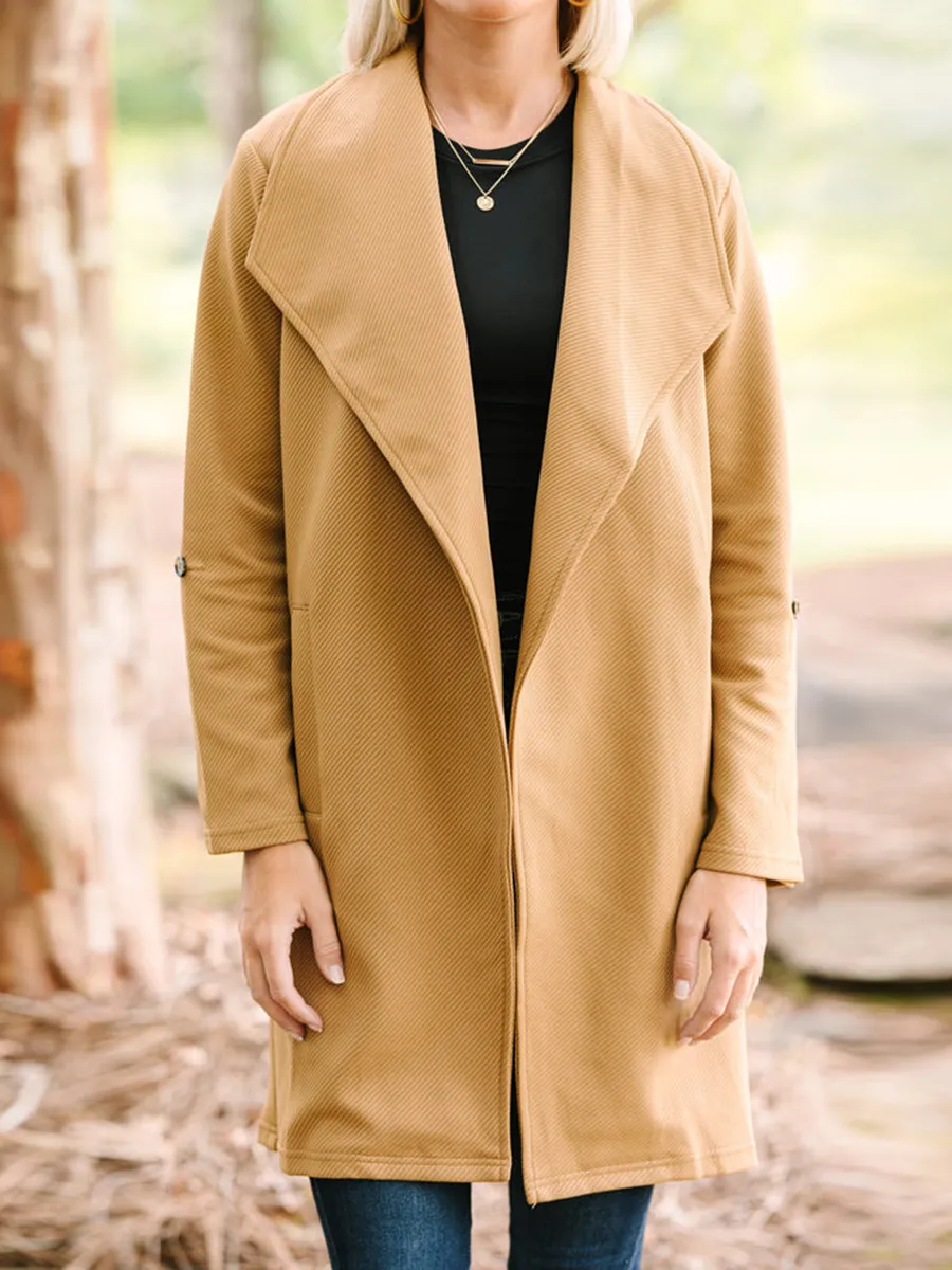 Camel Brown Coat