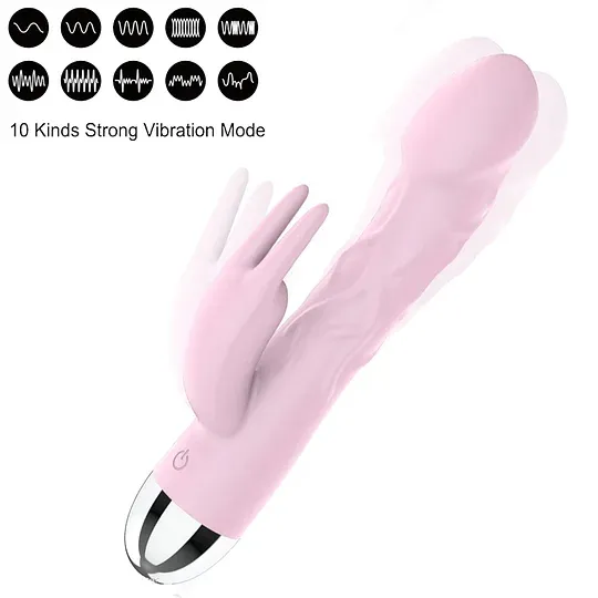 10 Vibrating Dildo Rabbit Vibrator G Spot Vibrator