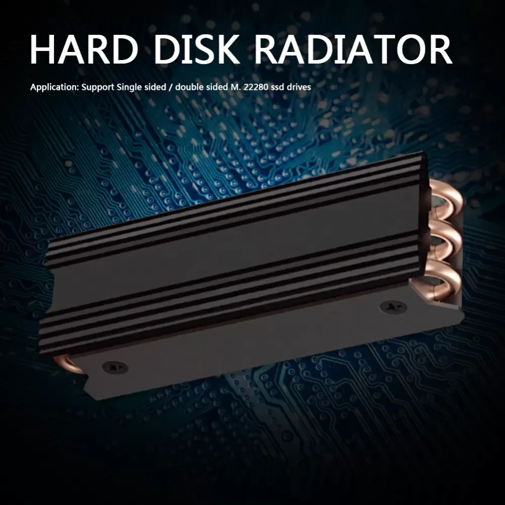 M.2 SSD Heatsink Cooler 2280 Solid State Drive Radiator Household Computer Accessories for NVME Desktop PC Computer