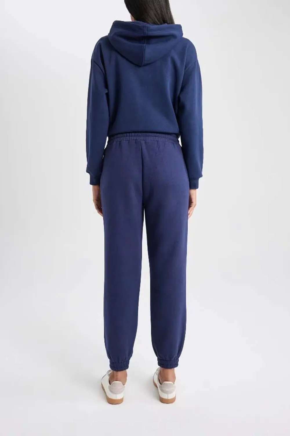 jogger With Pockets Thick Sweatshirt Fabric Trousers