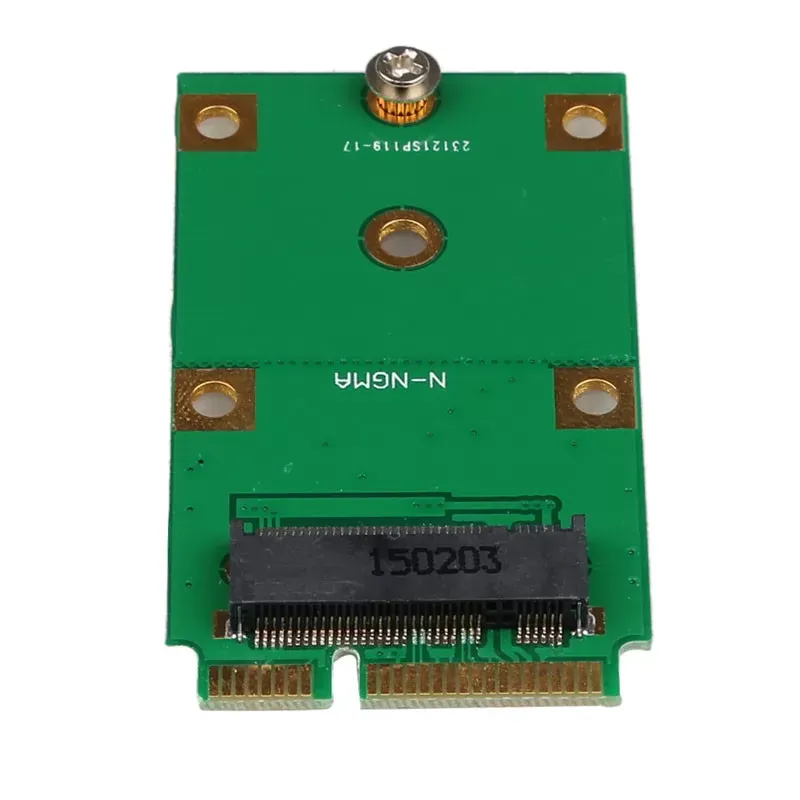 Mini PCI-E 2 Lane M.2 NGFF 30mm 42mm SSD To 52pin mSATA Adapter Card N-NGMA B27C22