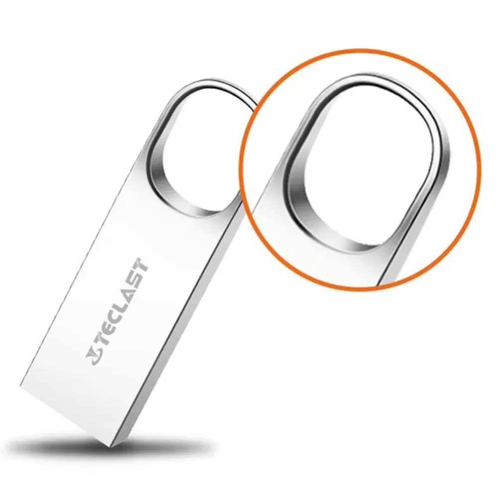 Teclast NHX USB 2.0 Flash Drive Memory Stick Pendrive Storage Flash Disk,32GB silver new, portable design,For Win XP / win7