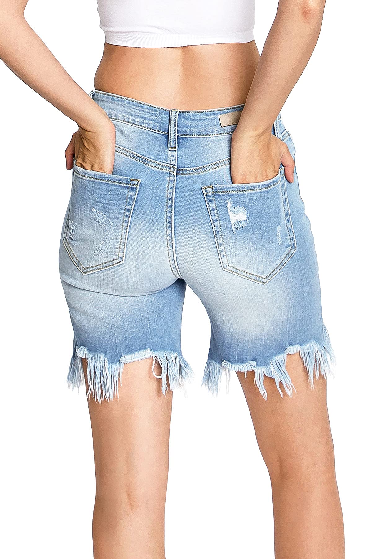 Riptide Bermuda Denim Shorts