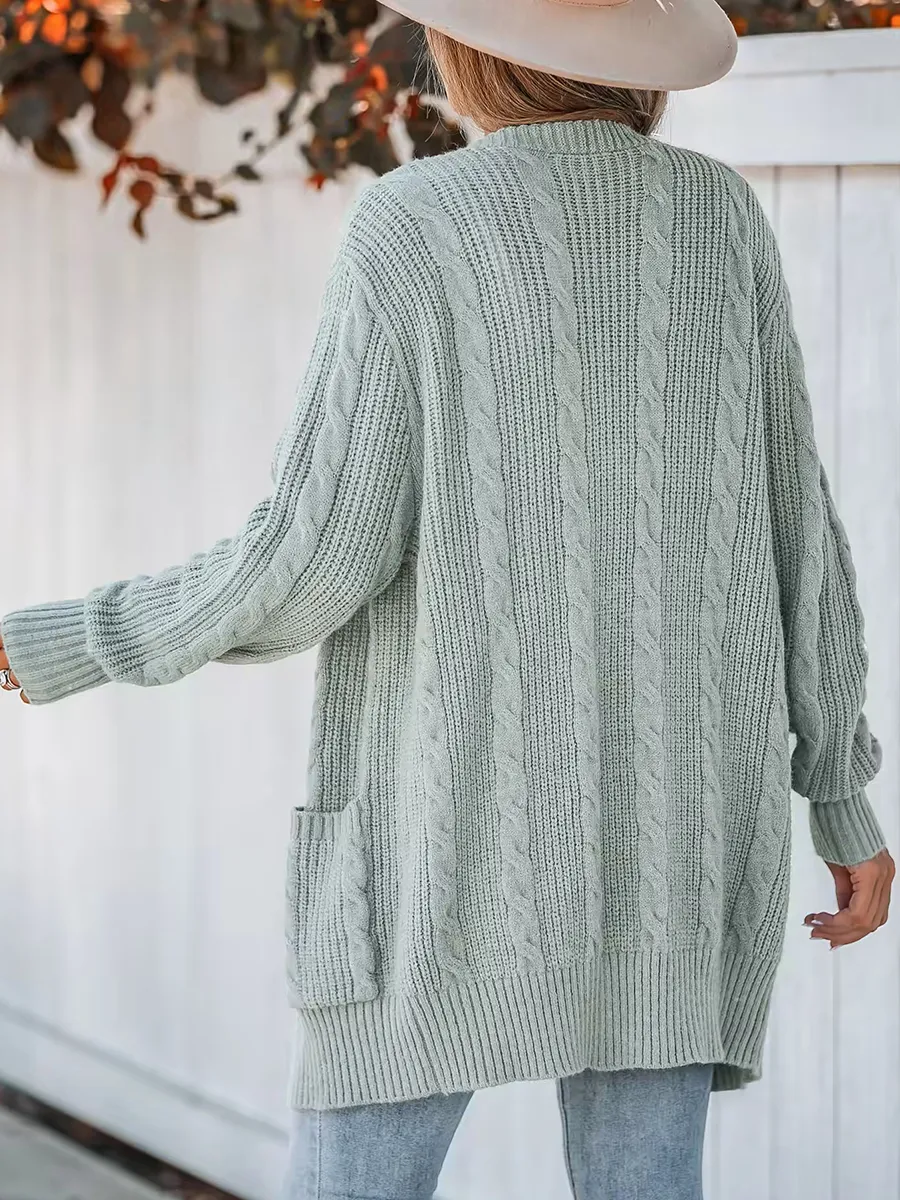 Women's knitted cardigan