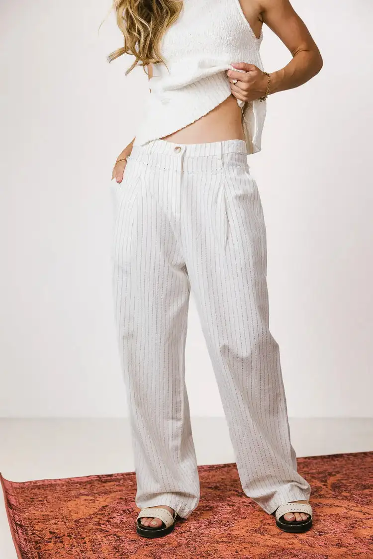 REED WIDE LEG PANTS