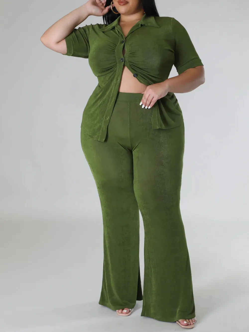 Women's Fashion Plus Size Yalin Pantsuit