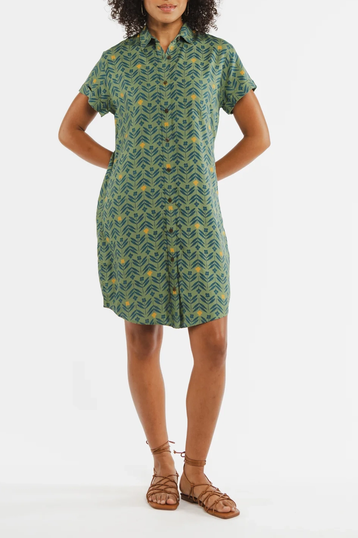 The Loose Loren Shirt Dress