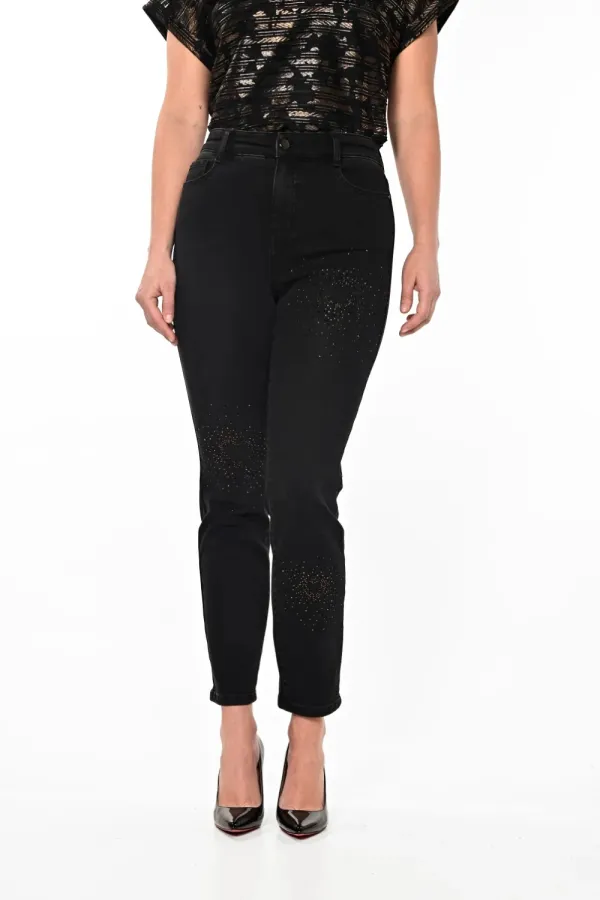 Pant Slim Denim Black Copper