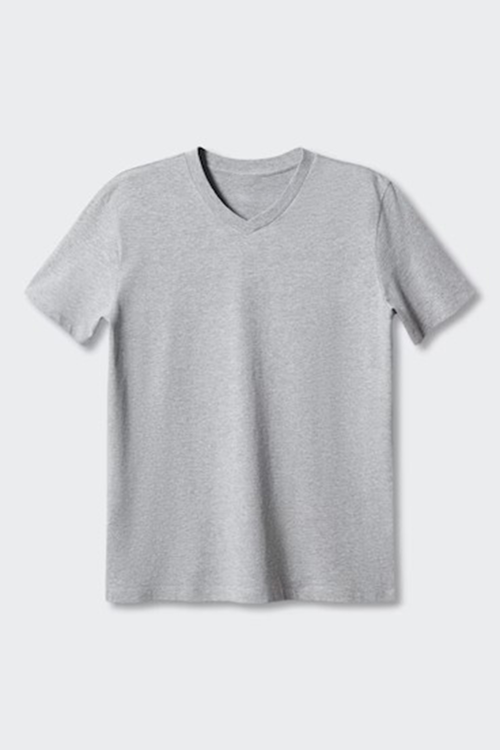 Solid Color Cotton T-shirt