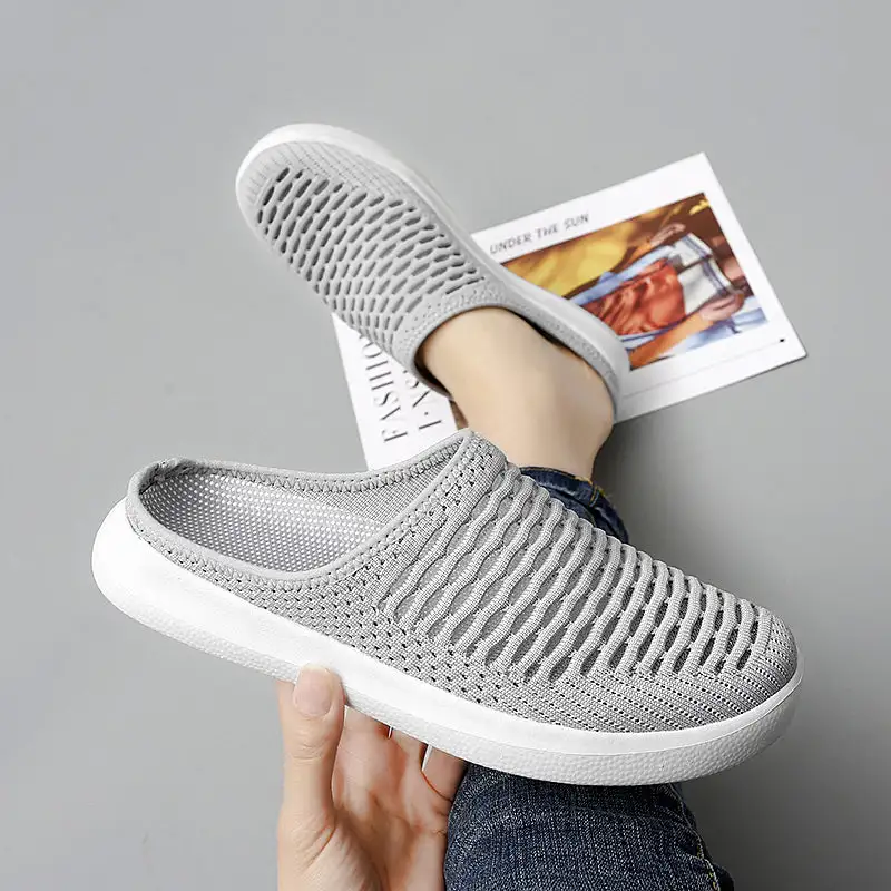 Cilool  Comfortable Fashion Walking Footwear Platform Slippers Sneakers