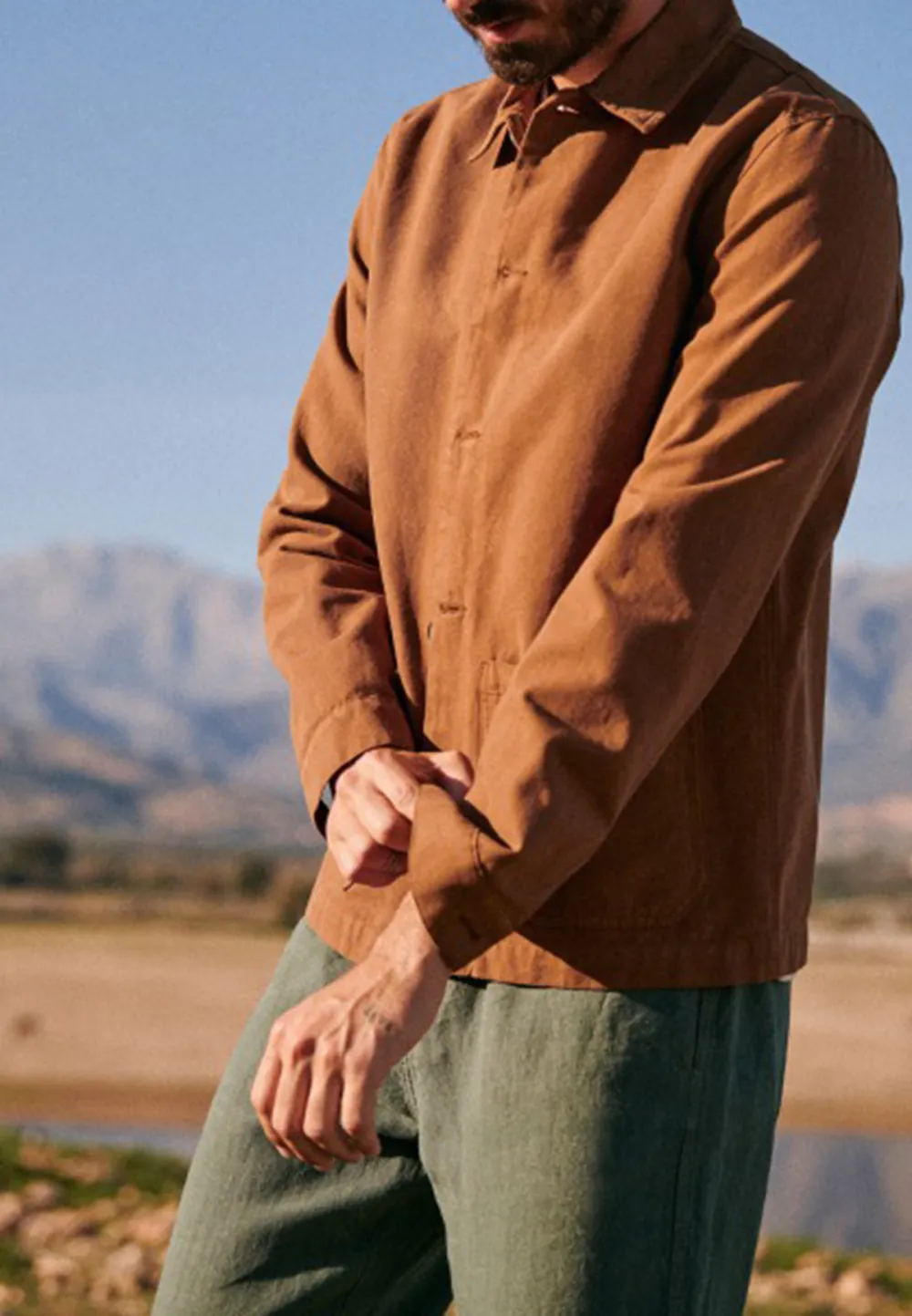 Tim Jacket-Light Brown