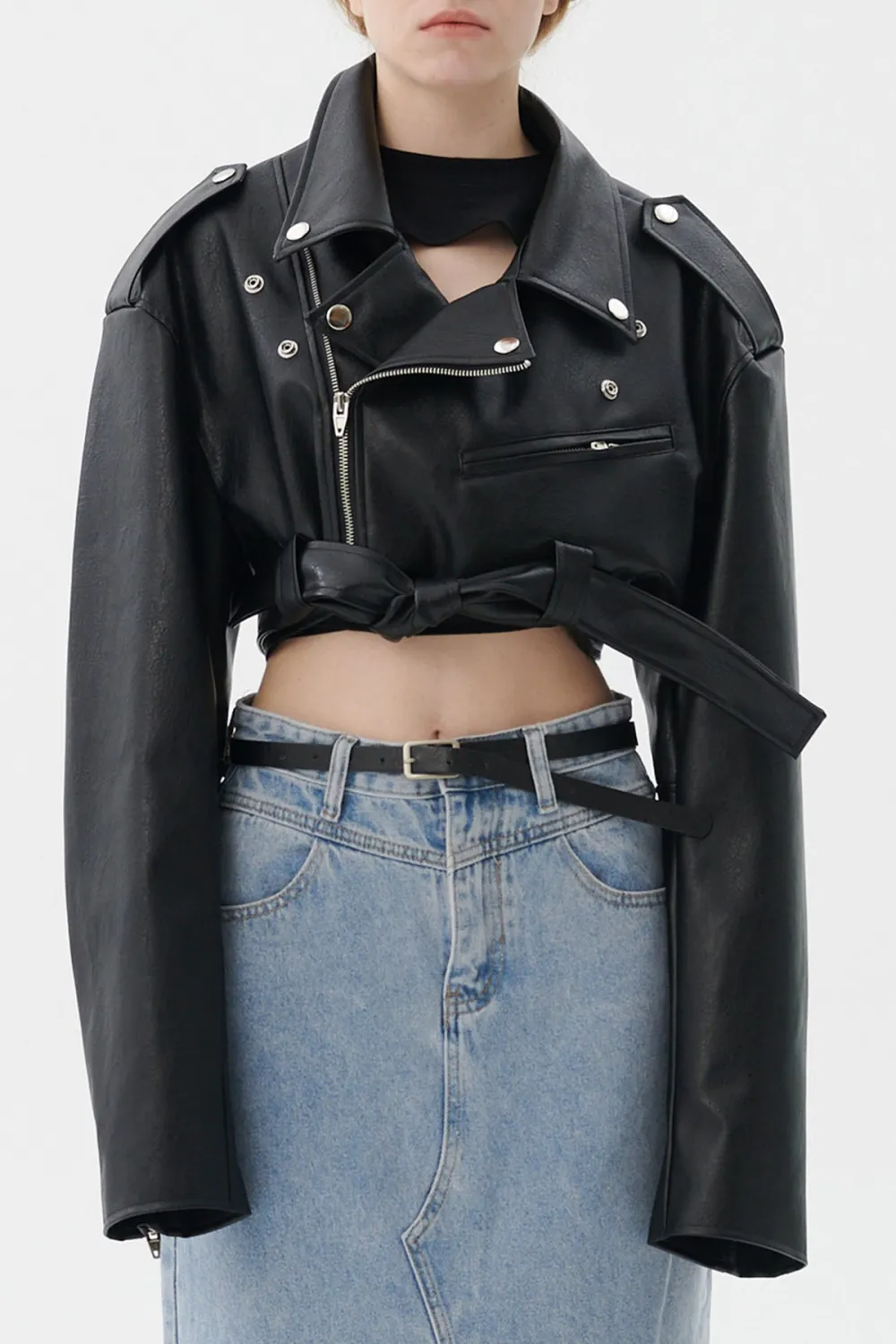 Emma Cropped Rider Jacket