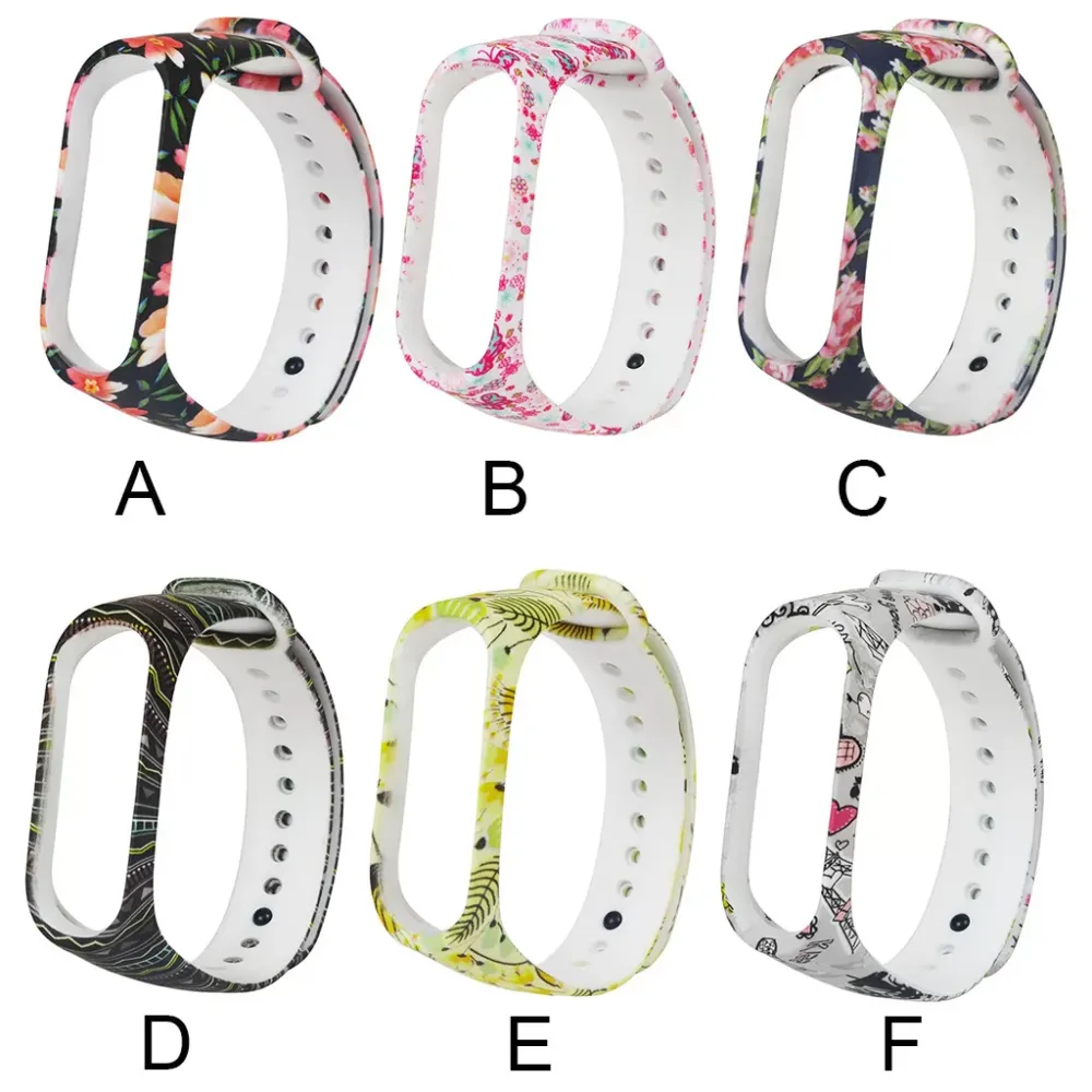 Fashion Sport Soft Silicone Replacement Wristbands Wrist Strap For Xiao Mi Band 4 Quick Release WristStrap Wristband Gift