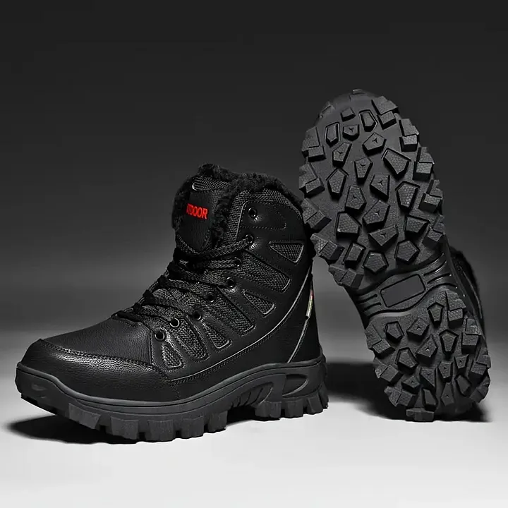 Men's Military Combat Boots Waterproof Slip Resistant Puncture Resistant Hiking Boots - Protect Your Feet in the Outdoors