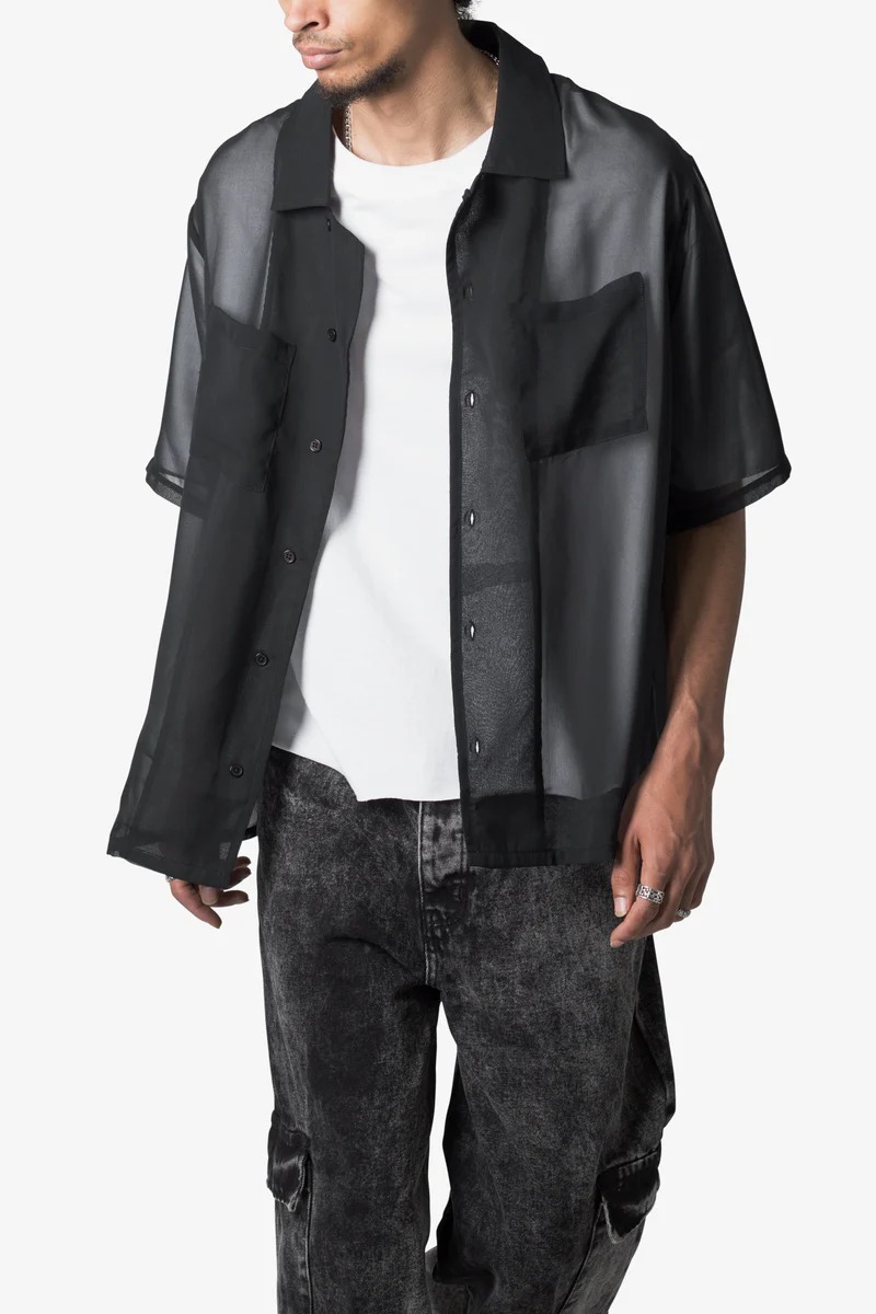 SHEER S/S SHIRT