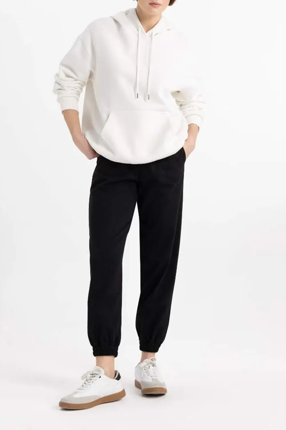 Jogger High Waist Thin Sweatshirt Trousers