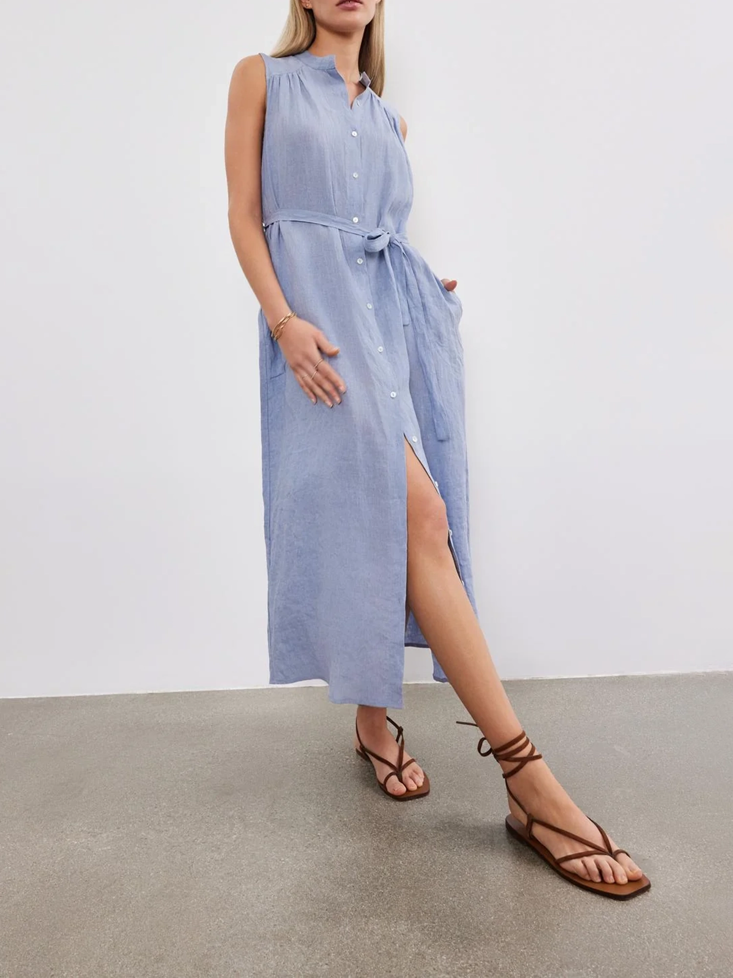 Luna Linen Dress