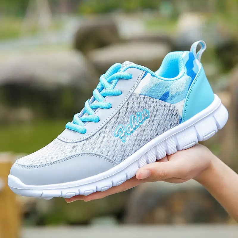 Cilool Athletic Road Running Mesh Breathable Casual Sneakers