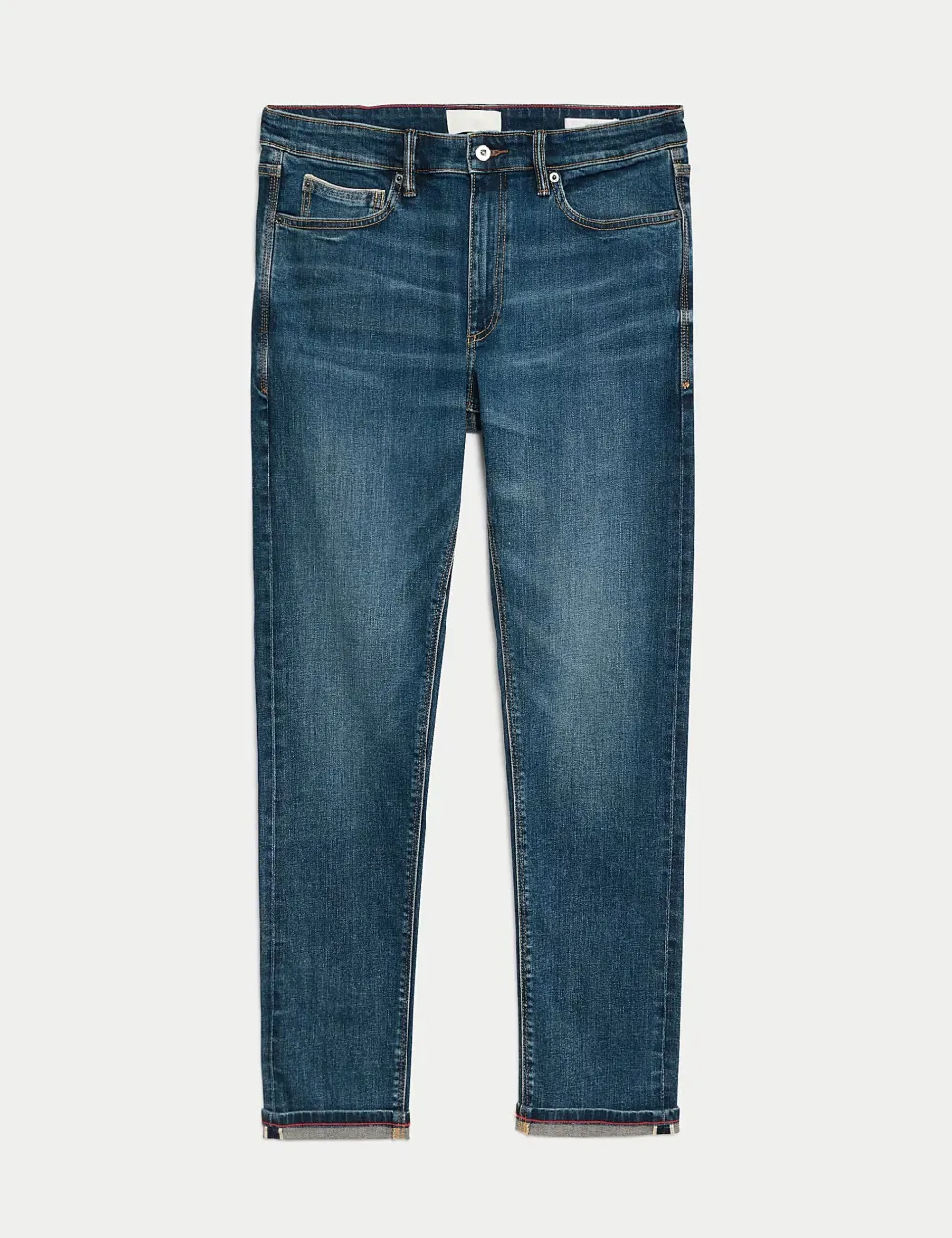 Slim Fit Japanese Selvedge Stretch Jeans