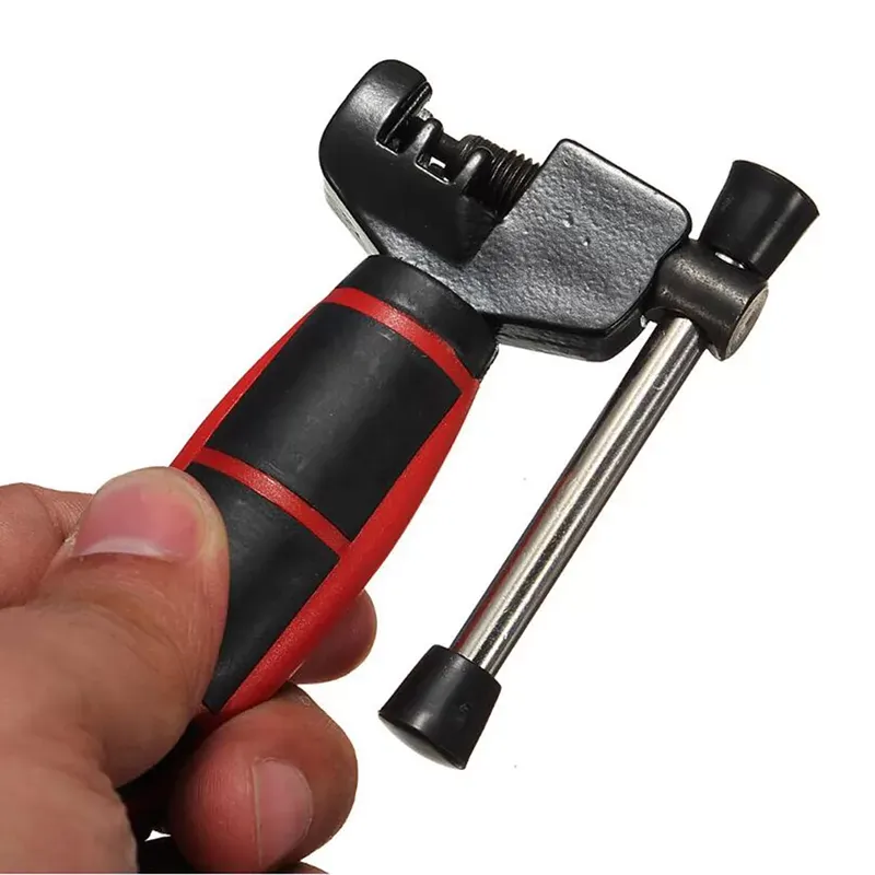 Mini Bicycle Bike Cycling Steel Cut Chain Splitter Cutter Breaker Repair Tool Two Tone Grip For Comfortable Handling