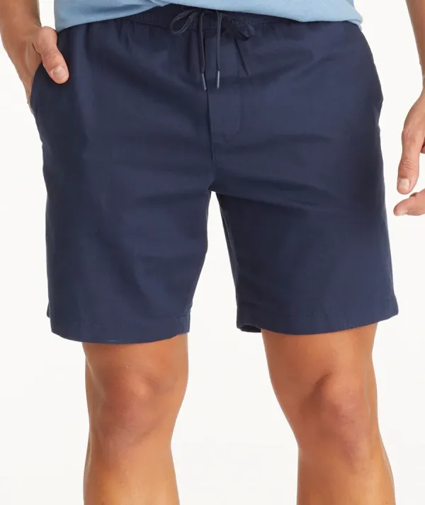 Navy Blue Men's Going Out Shorts