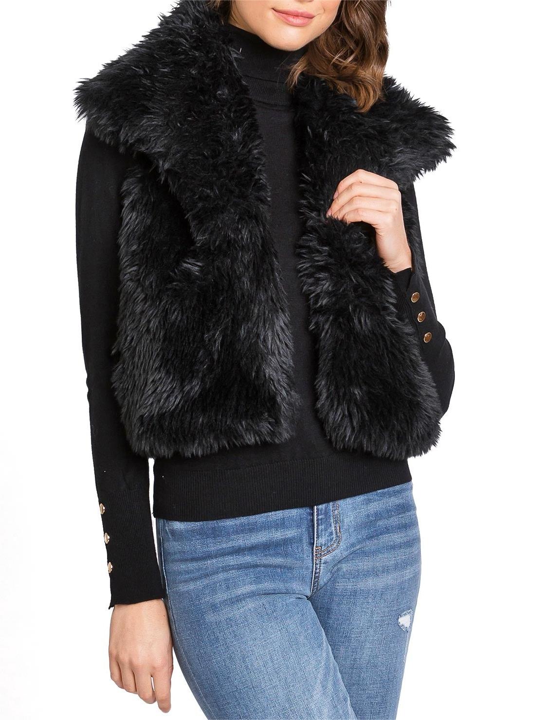 Luxe Faux Fur Vest