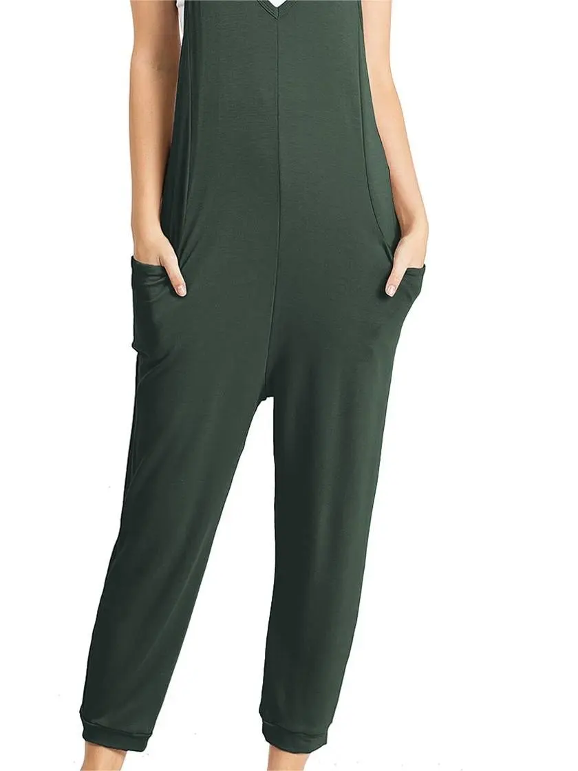 Solo Cropped Jumpsuit