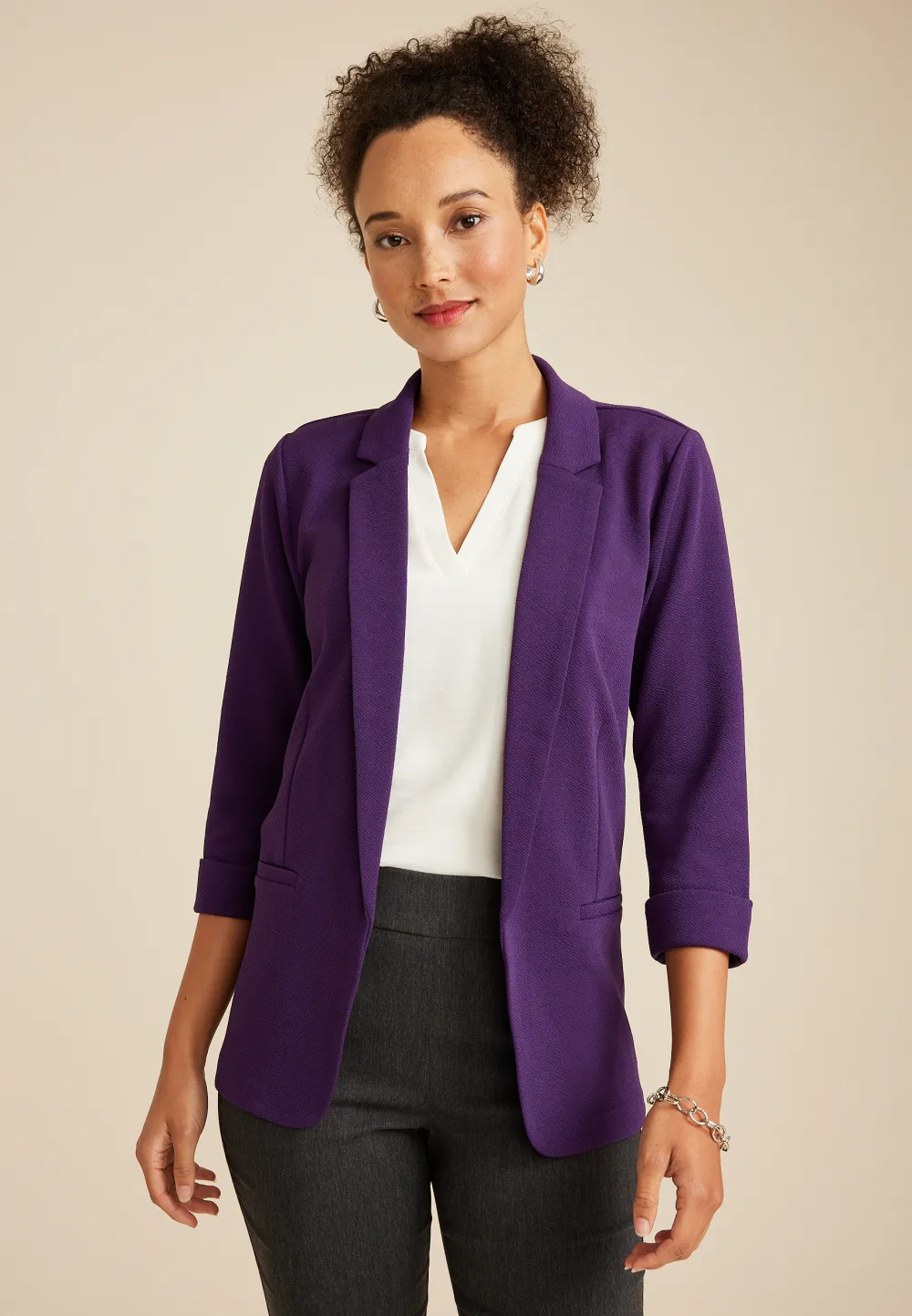 Versa Open Front Blazer