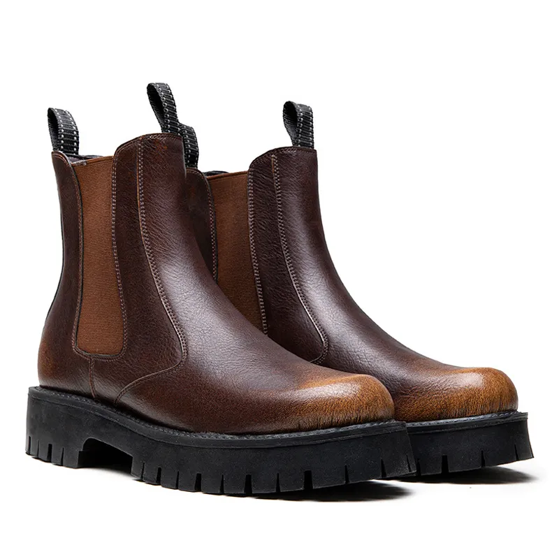 Soft Waterproof Grain Leather Chelsea Boots Silva Boots