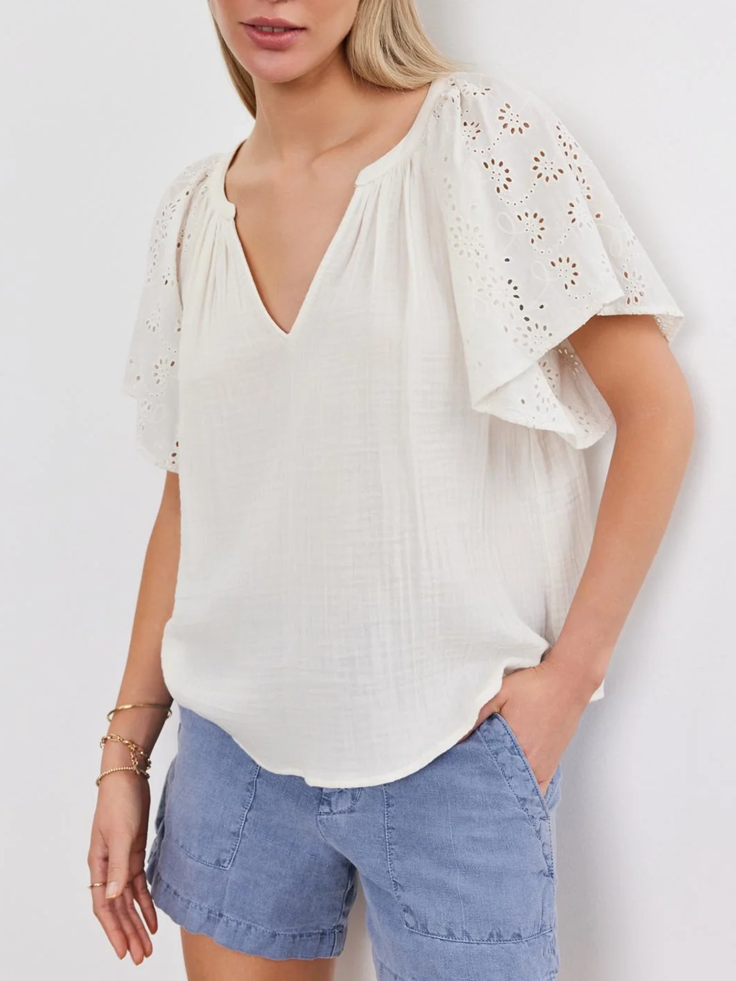 Tish V-neck Top