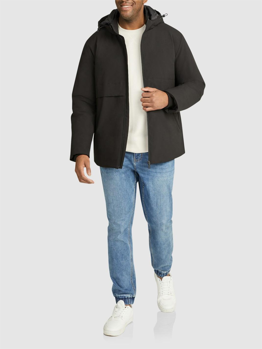 BLACK MITCHELL PARKA JACKET