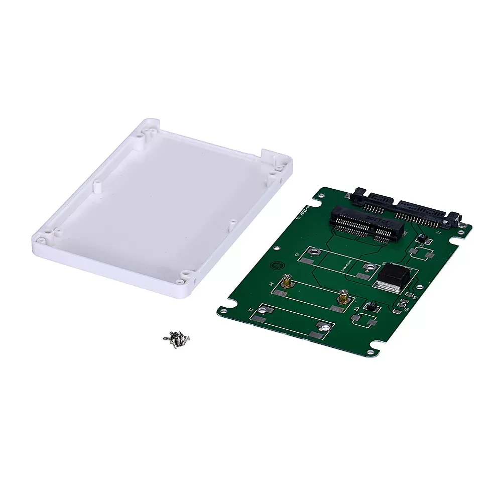 Mini piece mSATA SSD To 2.5Inch SATA3 Adapter Card With Case