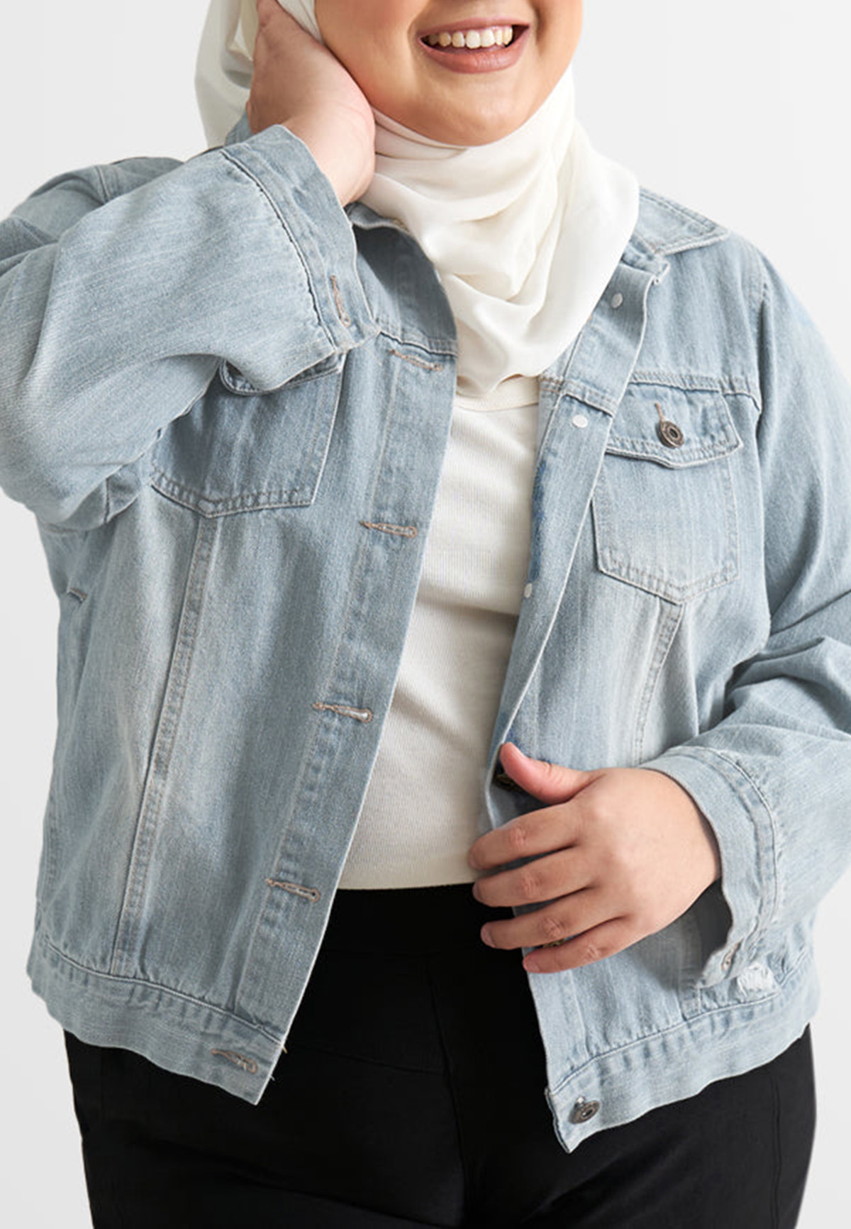 Ripped Denim Jacket