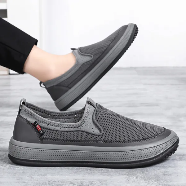 🔥Last Day Sale 70% OFF🔥 - Men‘s Mesh Breathable Slip on Shoes for Walking and Standing All Day