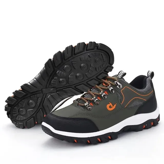 🔥Last Day Promotion 70% OFF 🎁 Men's Casual Leather Good Arch Support & Non-slip Outdoor Breathable Walking Shoes