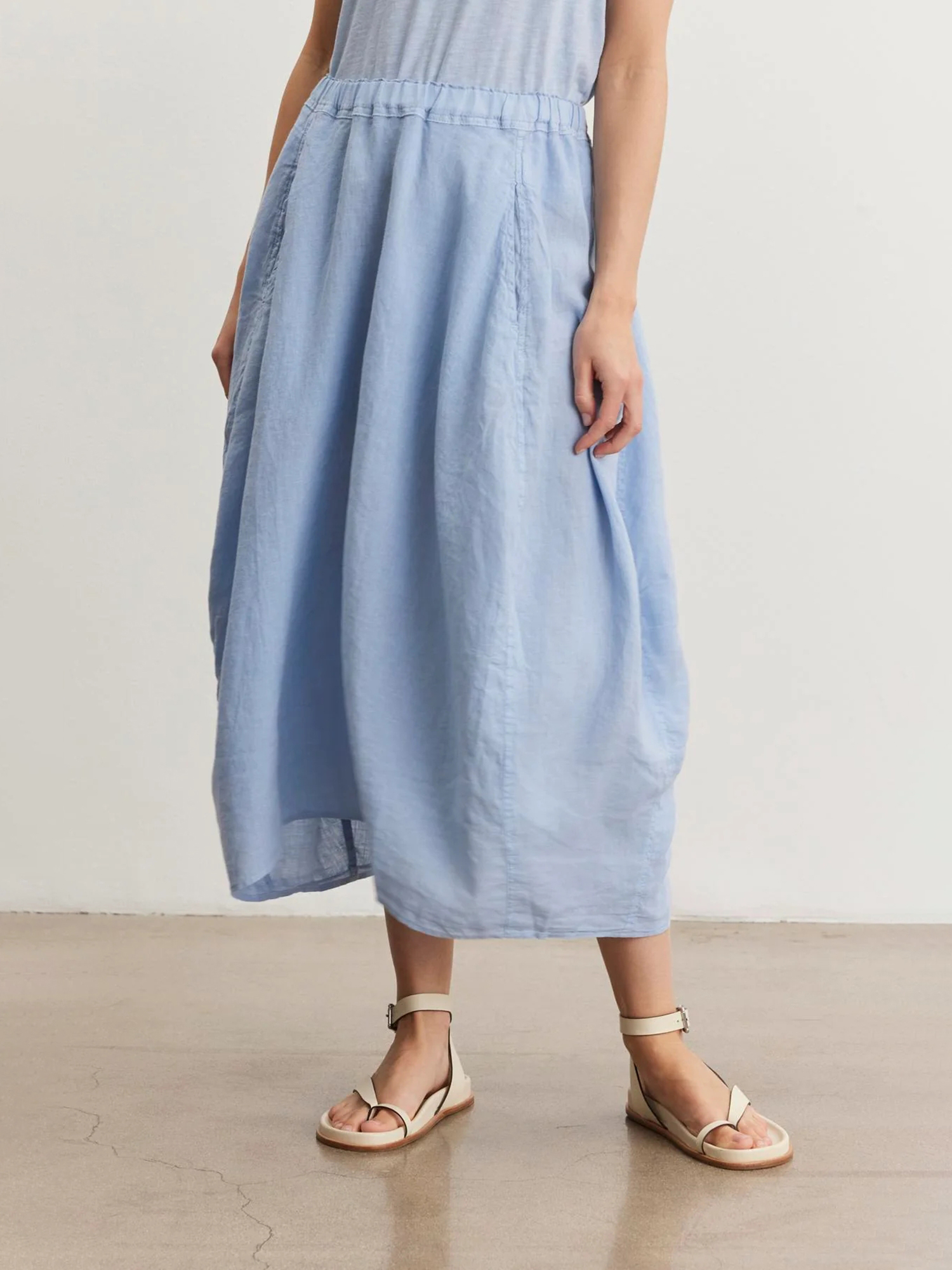 Fae Linen A-Line Skirt