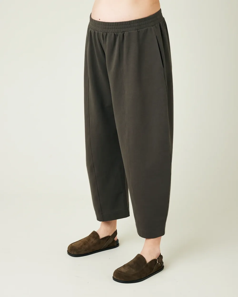 ESPRESSO JERSEY TROUSERS