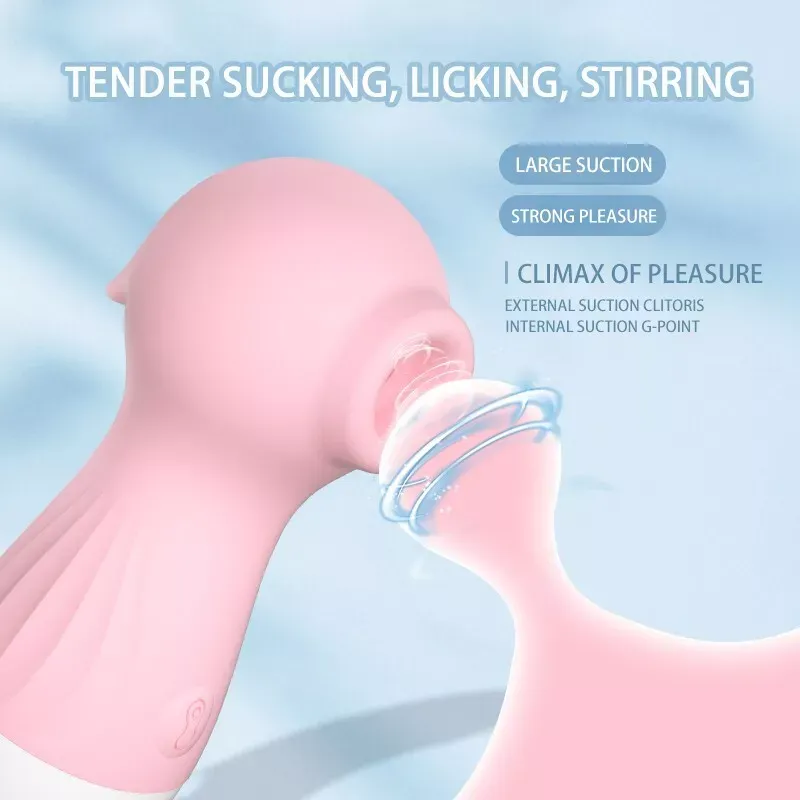 ROSE-Sucking-Vibrator-Clit-Sucker-Dildo-Women-G-spot-Massager Sex-Toy for Women