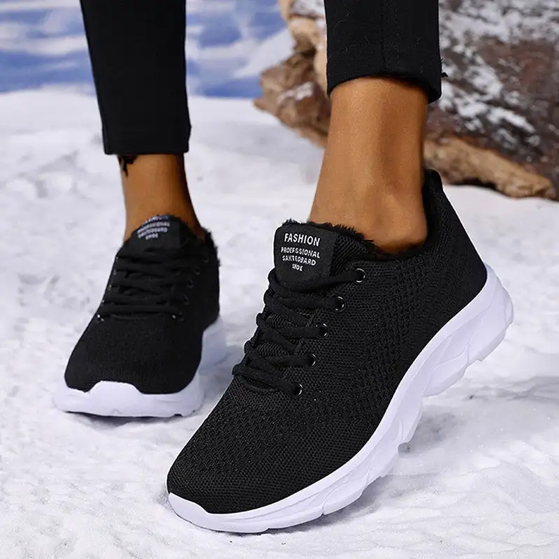 Cilool Runing Up Keep Outdoor Sports Women Shoes  Warm Breathable Sneakers