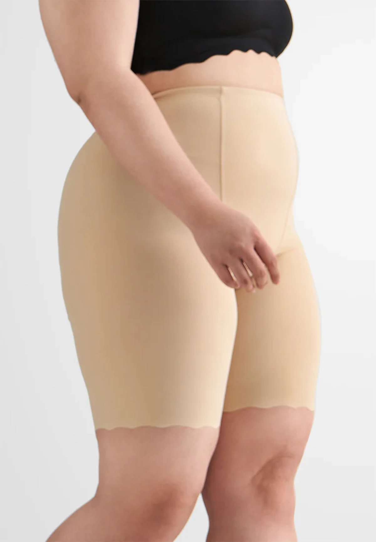 Plus Size Body Smoothing Seamless Inner Short Pants