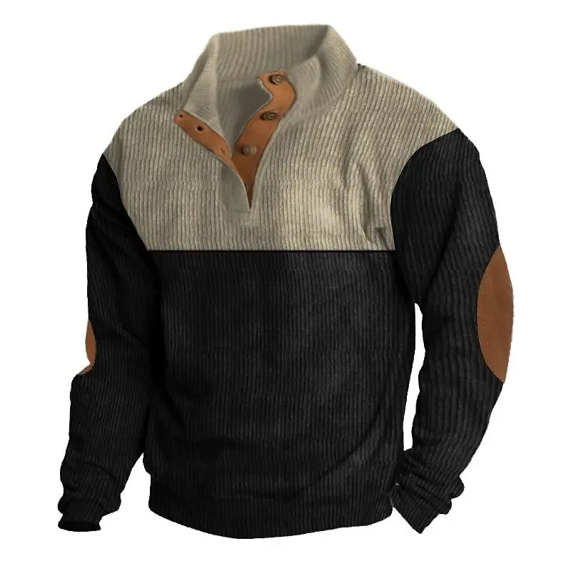 Men's Warm Comfortable Western Cowboy Vintage Sweatshirts