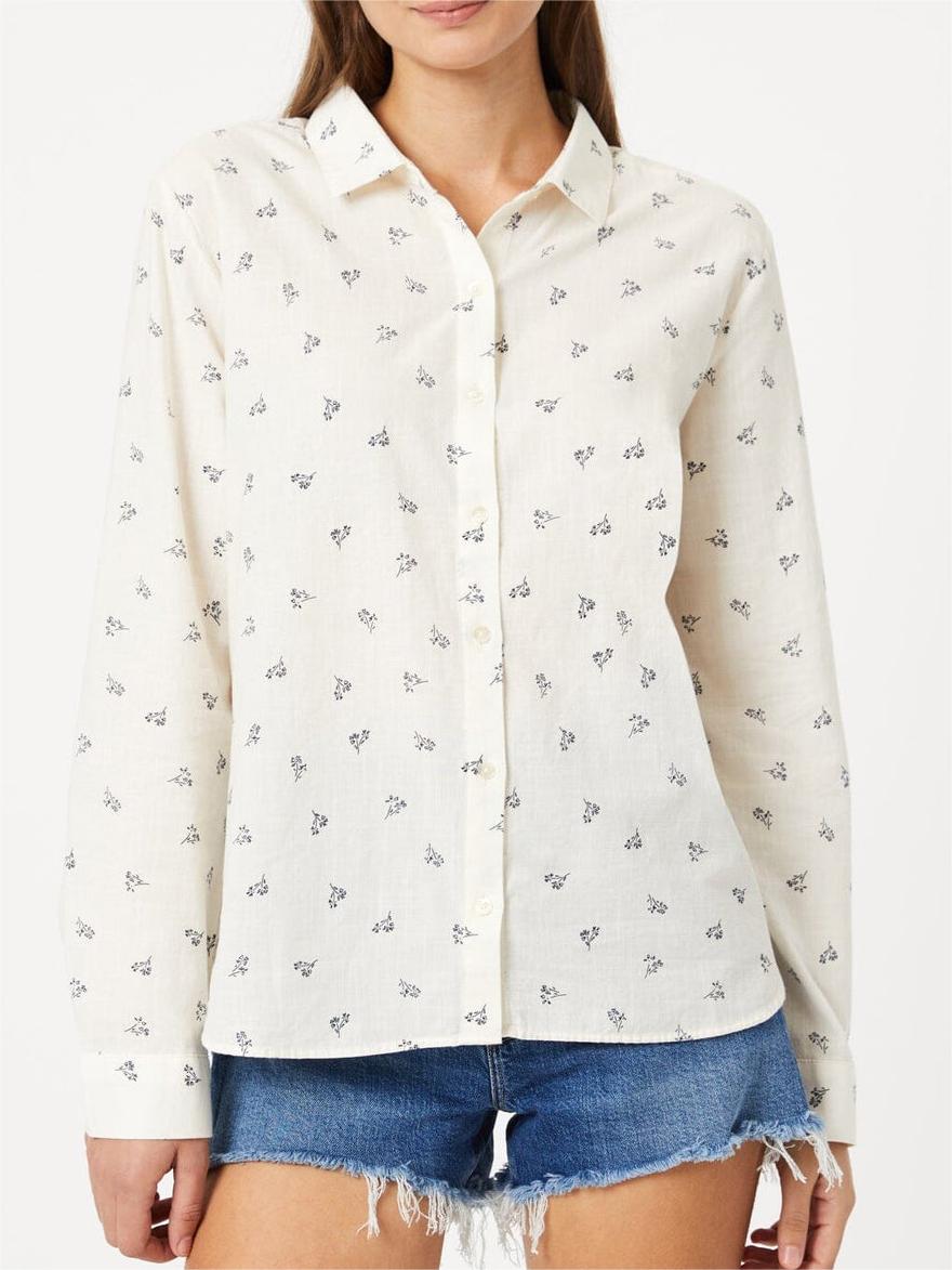 Button-Up Long Sleeve Daily Shirt