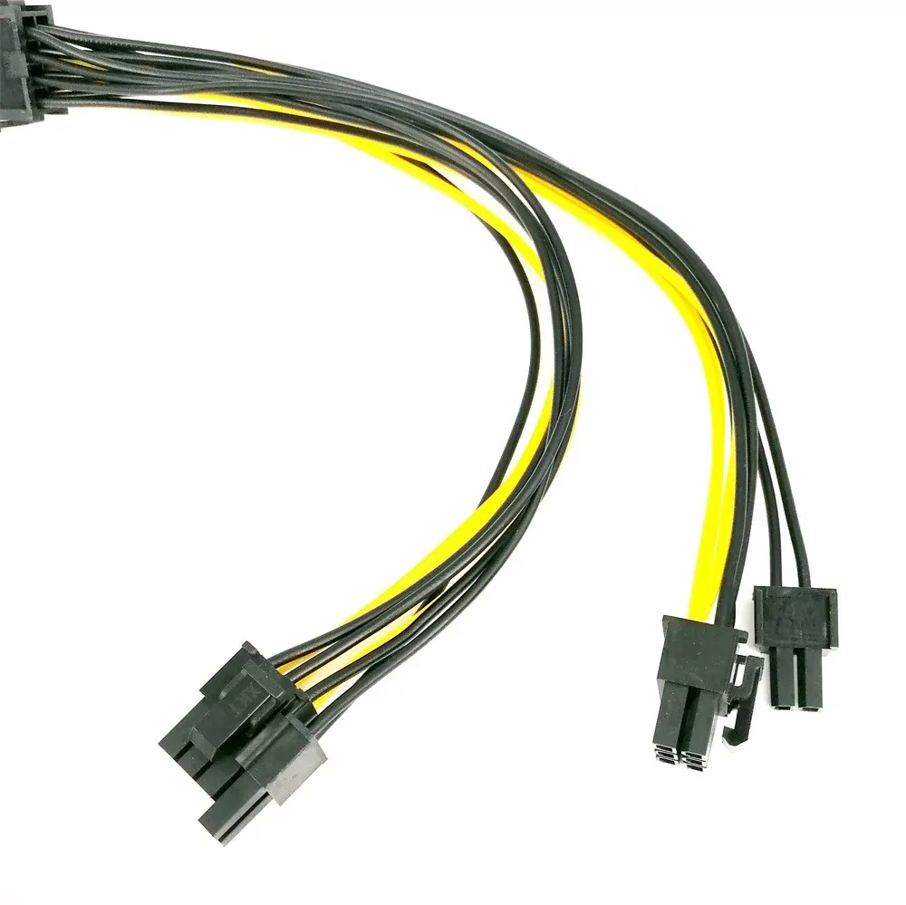 PCI-e 8pin to Dual 8Pin / PCIe 8pin-2x(6+2pin) Graphics Video Card Power Cable p10 1.29