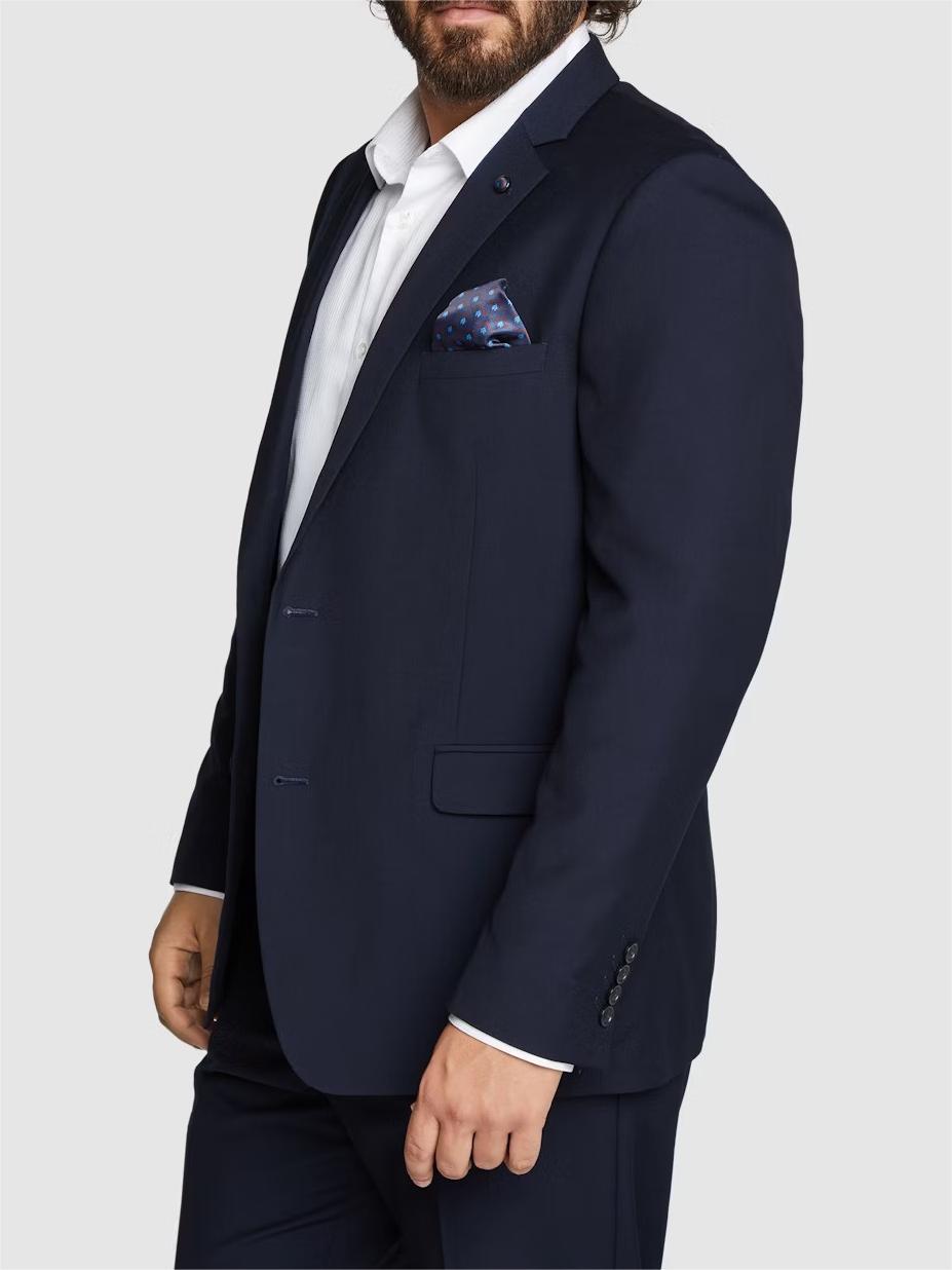 NAVY RAYMOND 2B SUIT JACKET