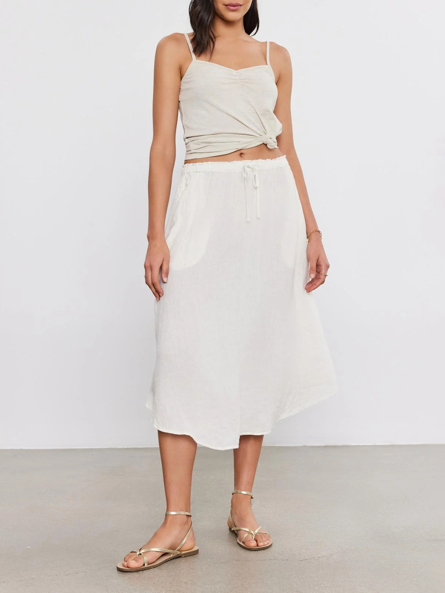 Nemy Linen Skirt