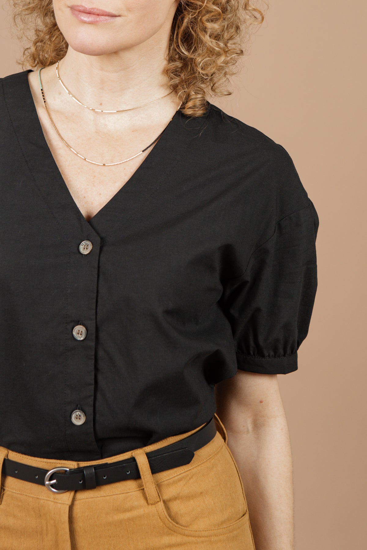 The Charlotte Black Shirt