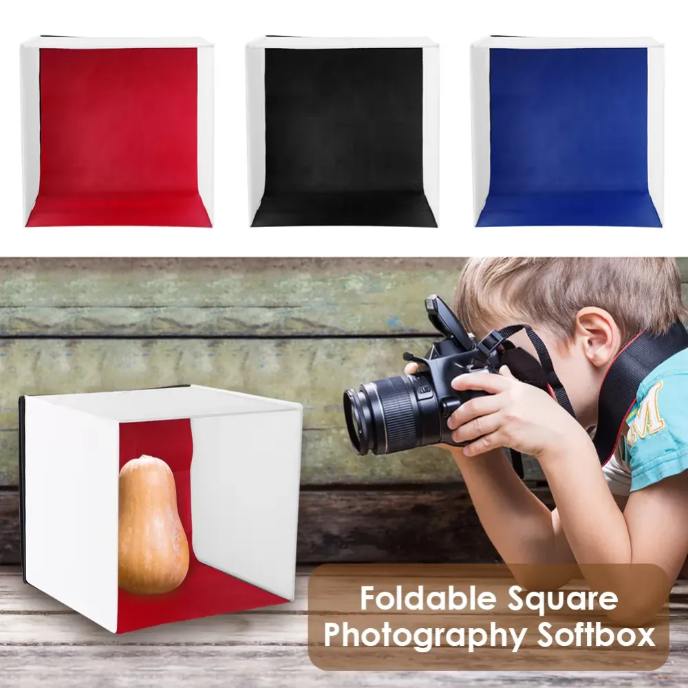 40cm Foldable Square Photography Softbox Camera Studio Flash Light Diffuser