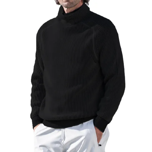 Men's Cashmere Turtleneck Sweater